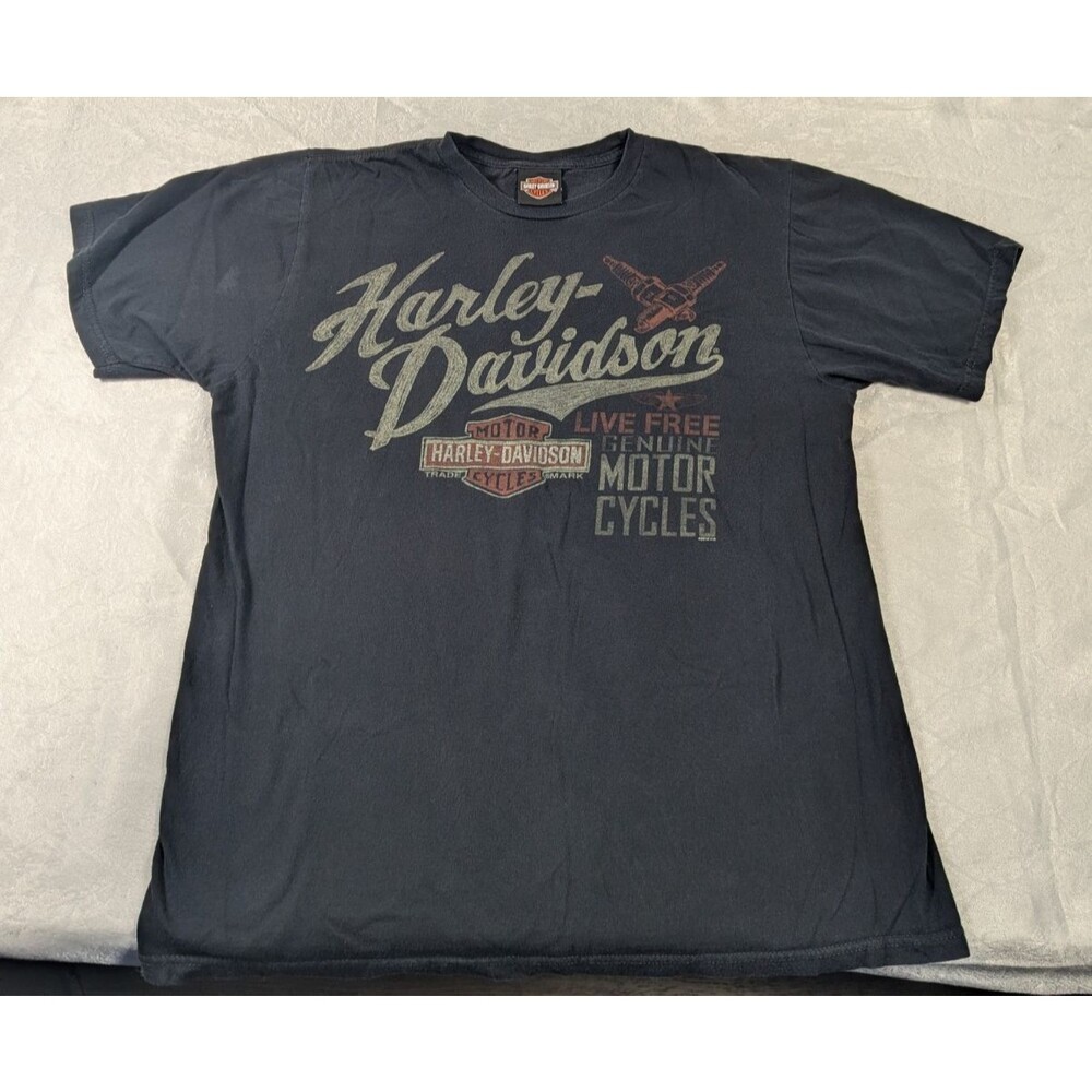 Harley Davidson Pig Trail Rogers Arkansas Shirt Womans Size Large
